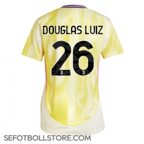 Juventus Douglas Luiz #26 Replika Bortatröja Dam 2024-25 Kortärmad